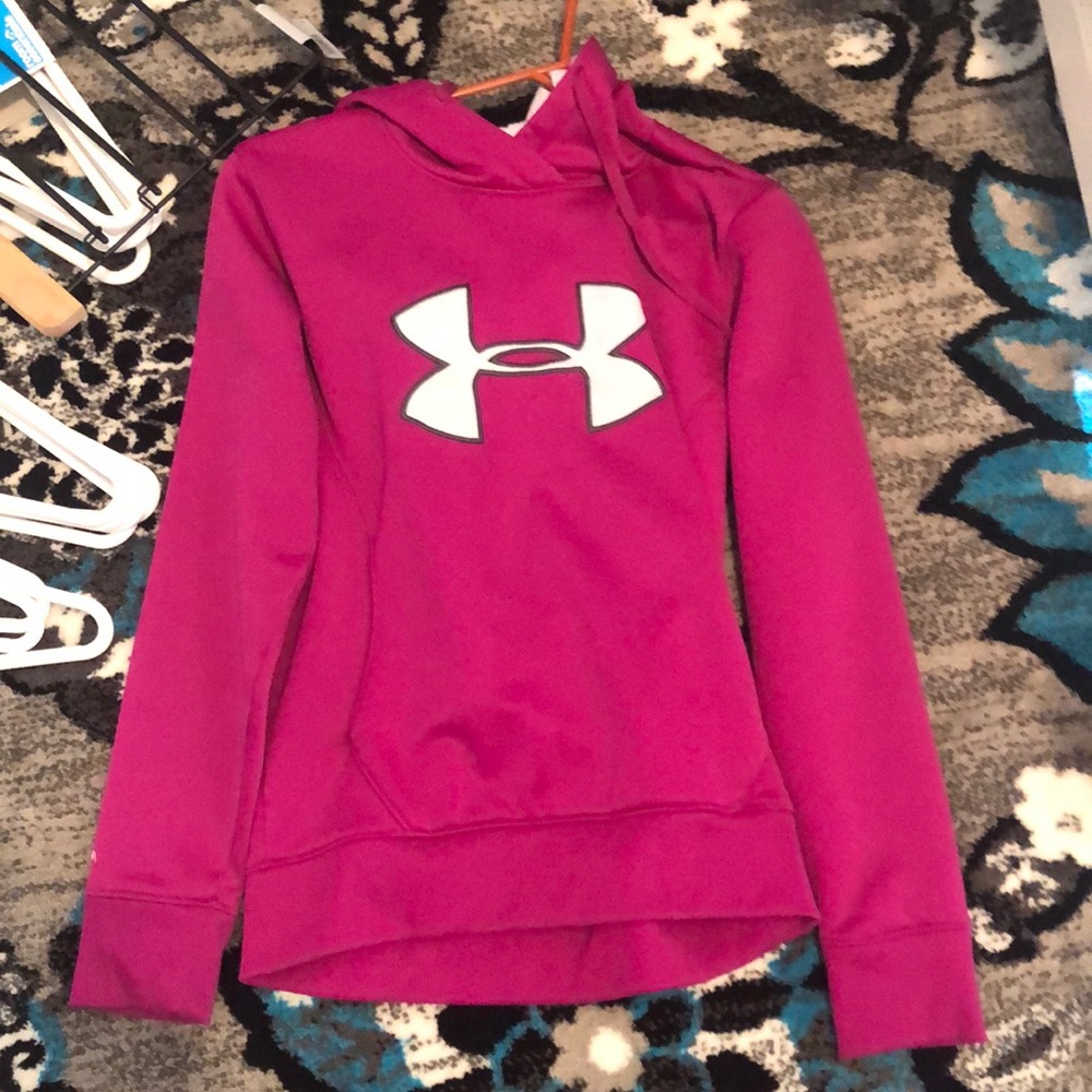 Pink sweatshirt jacket
